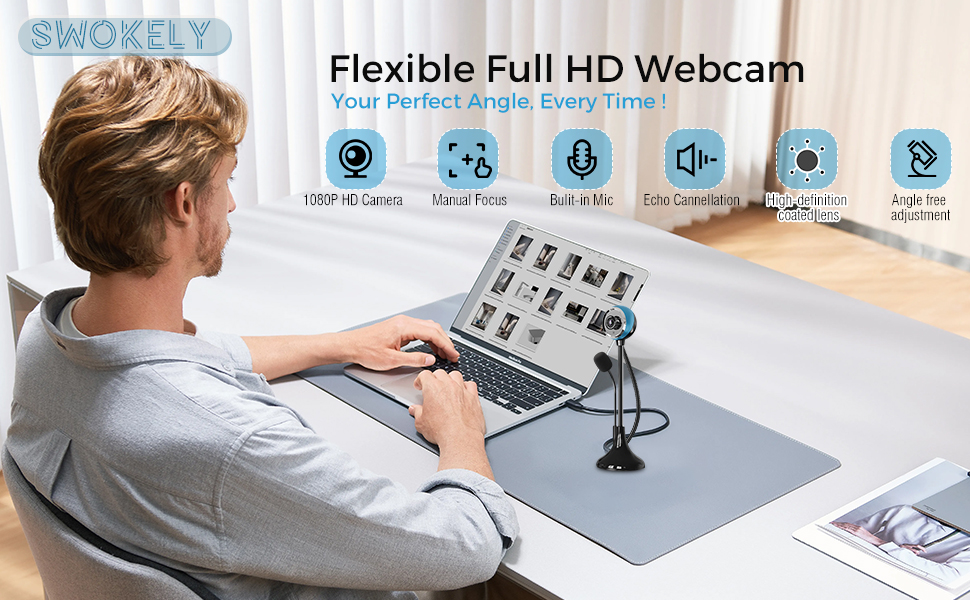 USB Desktop Stand-Up Camera