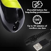 Waterproof Shaver Hybrid Electric Shavers Portable Hair Shaver Electric Razors for Shaving Face