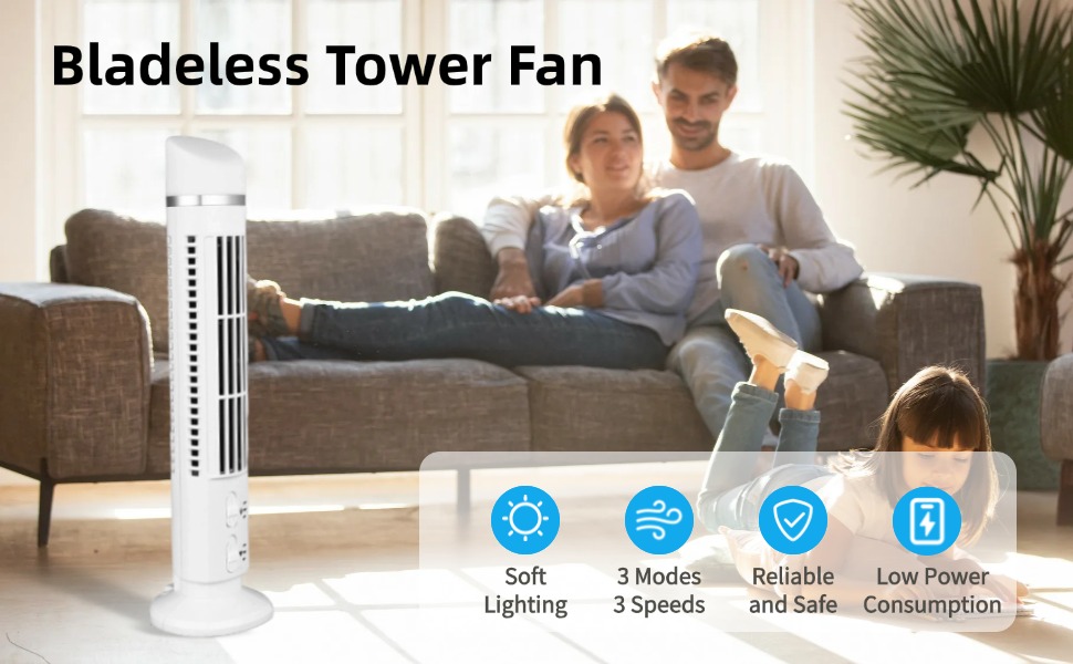 Tower Bladeless Fan