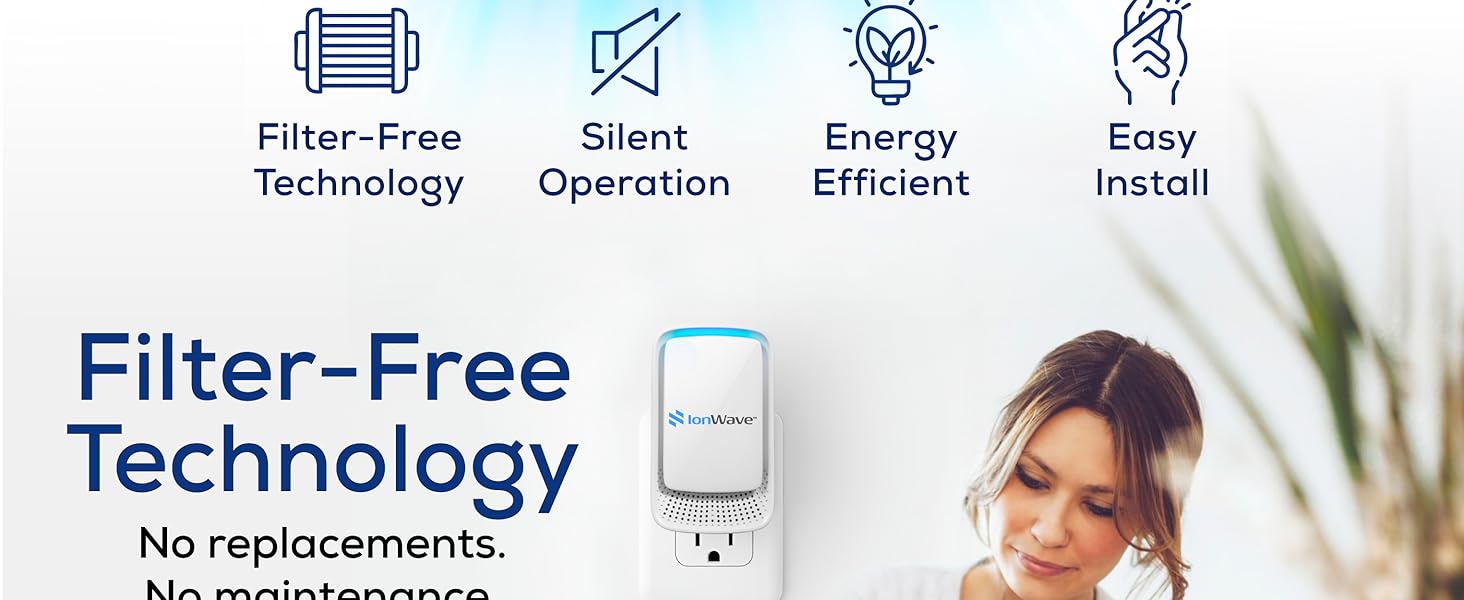 IonWave Air Ionizer for Home