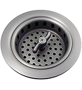 Mr. Scrappy CSB-SS-94 Sink Basket Strainer, Brushed Nickel