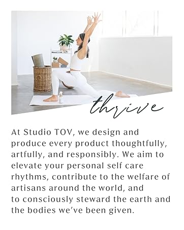 Studio TOV Organic Yoga Mat Cleaner Spray with Microfiber Cloth