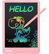 LCD Writing Tablet for Kids, 10 Inch Colorful Electronic Doodle Board, Educational Learning Kids ...