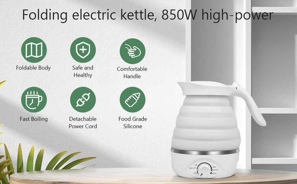 Travel Foldable Electric Kettle