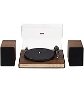 Crosley C65A-WAGL 2-Speed Vinyl Record Player Turntable with 50W Speakers, Moving Magnet Audio-Te...