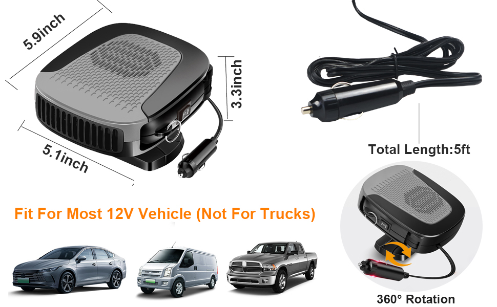 Car Defroster Windshield Heater