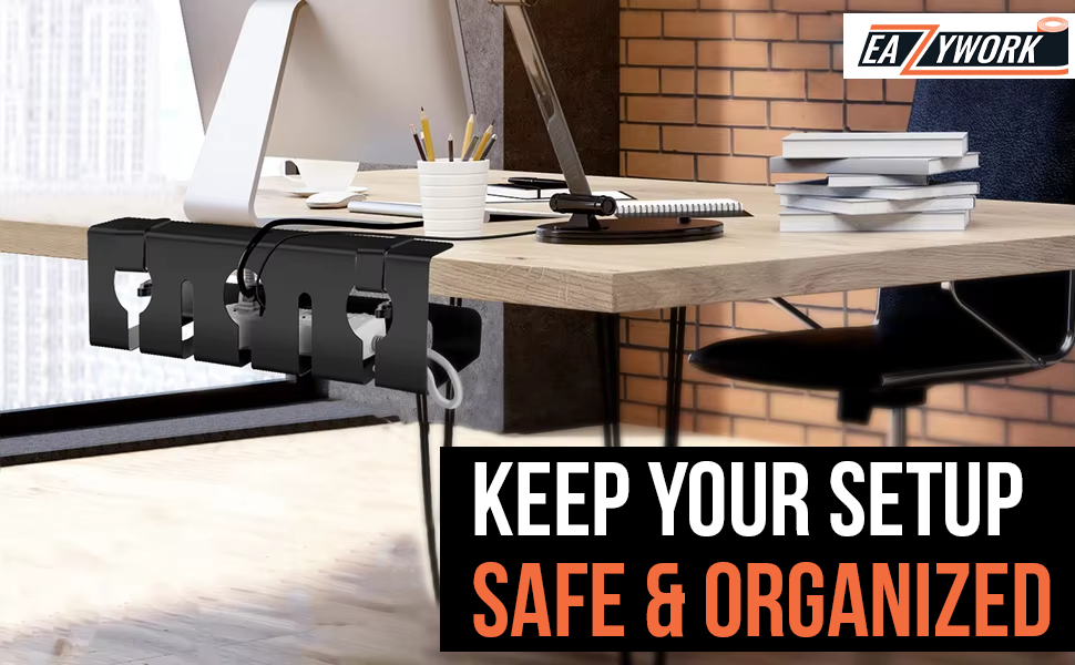 Organizador De Cables Para Escritorio Organizador Para Cables Under Desk Organizers And Accessories