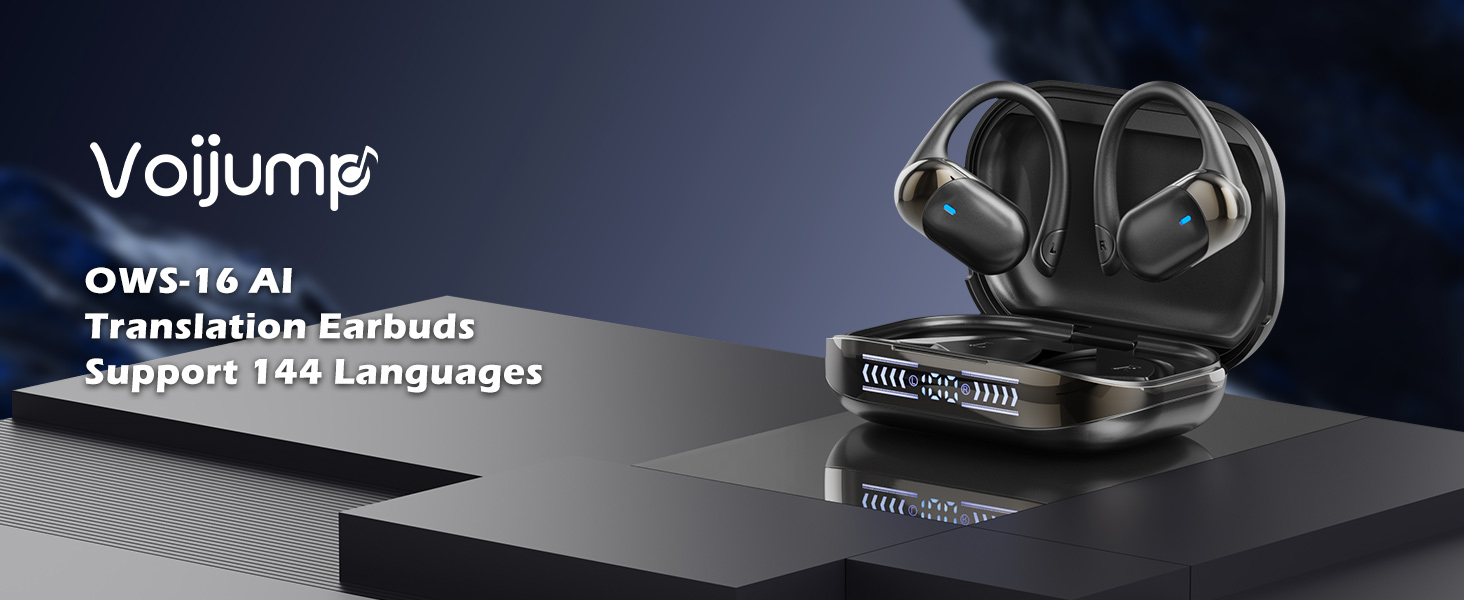 voijump AI Translation Earbuds Real Time