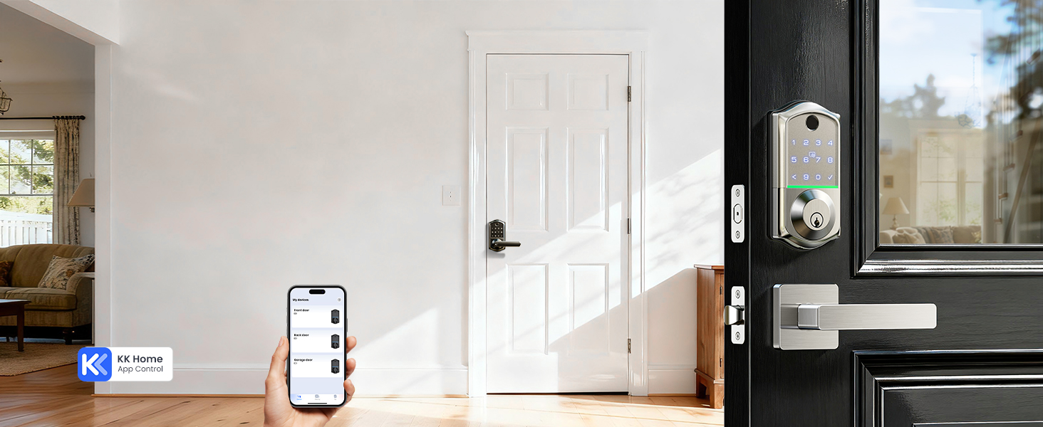 keyless entry door lock
