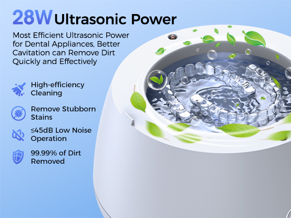 ultrasonic denture cleaner