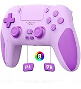 Kamylorus Wireless Controller for PS-5 PC, Hall Effect Controller with Paddles, Dual Vibration, M...