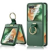 Maxdara for Motorola Razr 2025/2024 Case [Not Fit Plus or Ultra], with Built-in Screen Protector ...