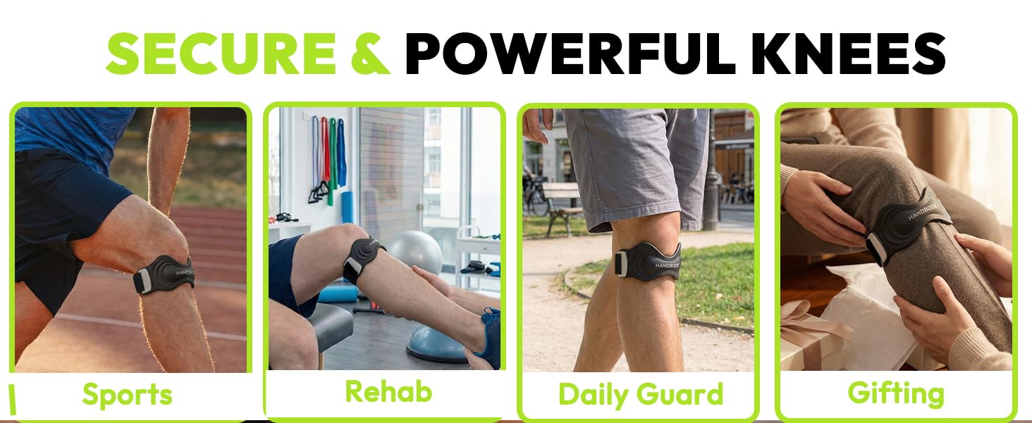 Silicone Patellar Tendon Support Strap