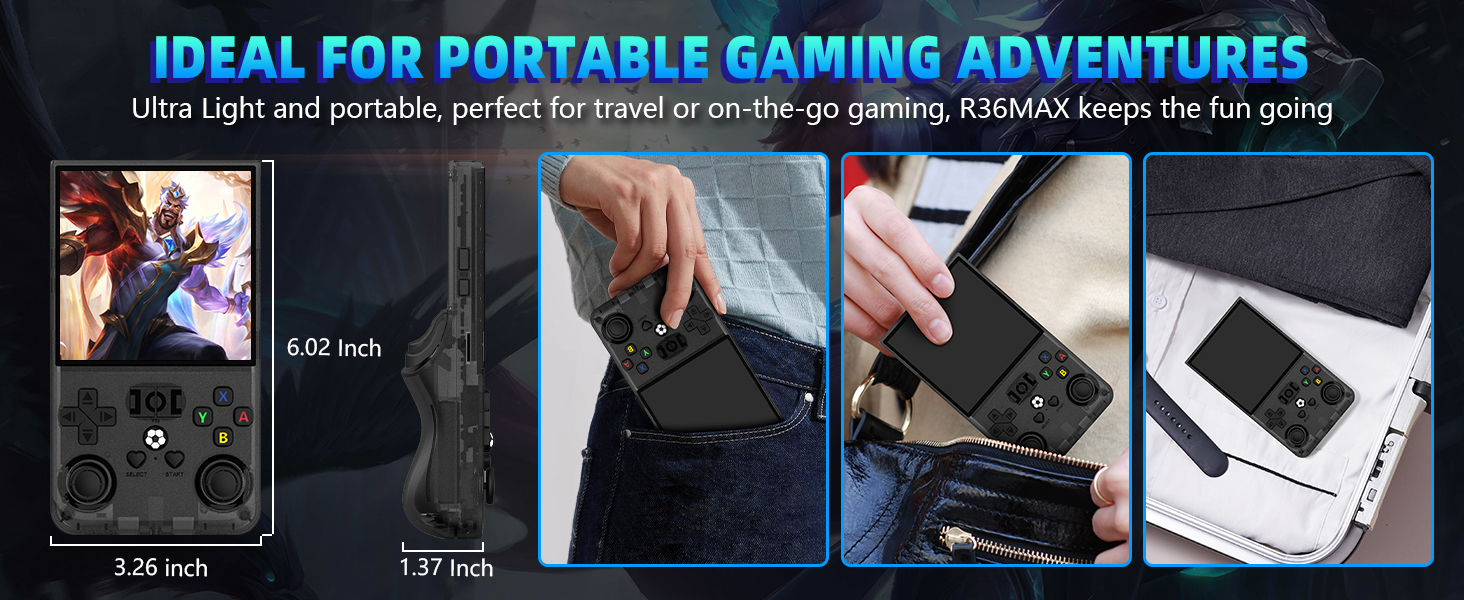 retro handheld game console