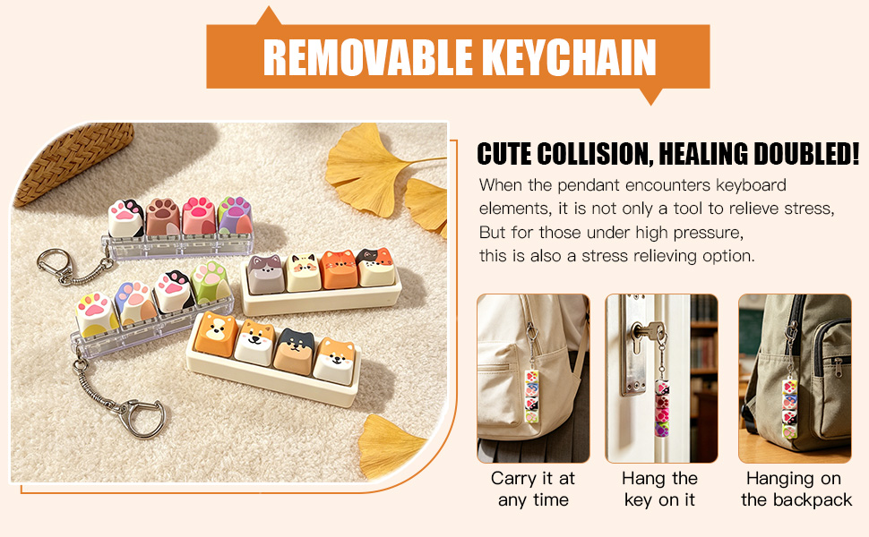 Detachable and convenient keychain