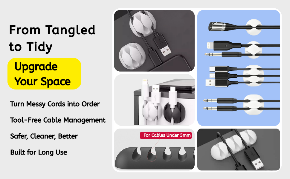 Topavatop Cable Management Kit