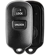 KeylessOption Key Fob Cover Case Replacement for 2000 2001 2002 2003 2004 2005 2006 2007 2008 Toy...