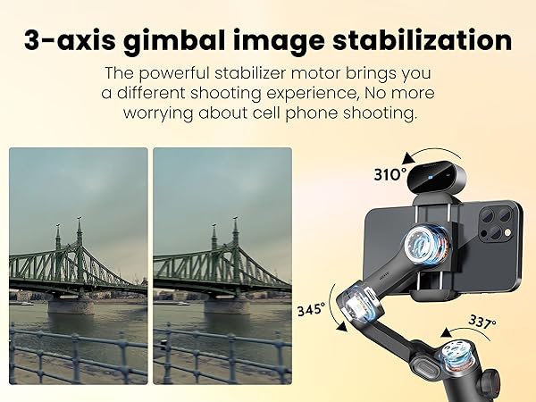 3-axis gimbal image stabilization 