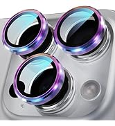 YWXTW for iPhone 16 Pro/iPhone 16 Pro Max Camera Lens Protector, [1 Step Installation Tray] Tempe...
