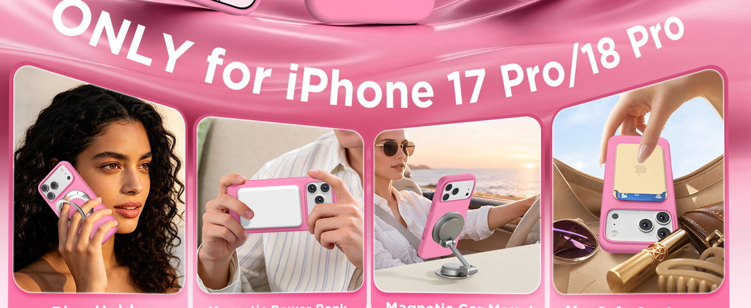 iphone 18 pro/17 pro case magsafe, case iphone 18 pro/17 pro, COFFKER iphone 18 pro/17 pro case