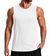 COOFANDY Men's Workout Tank Tops Quick Dry UPF 50+ Muscle Sleeveless Shirts Gym Athletic Running ...