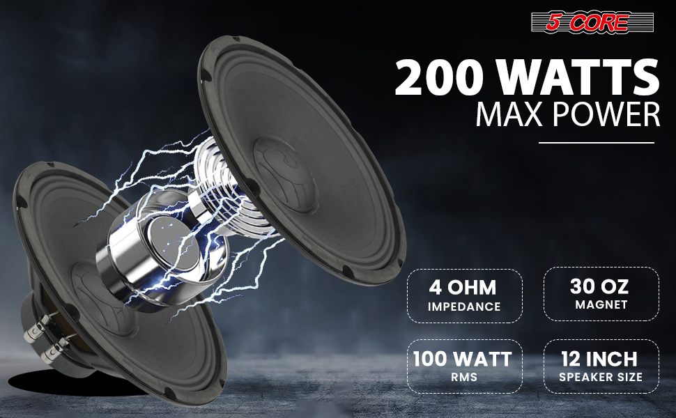 replacement speaker woofer tweeter midrange subwoofer audio driver home theater car sound