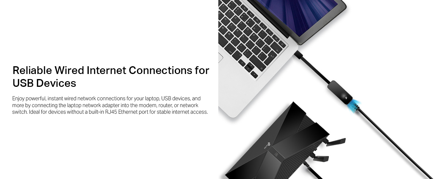 Reliable Wired Internet Connections for USB Devices