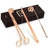 RONXS Candle Wick Trimmer, 3 in 1 Candle Snuffer, Wick Cutter &amp; Candle Wick Dipper, Candle Care K...
