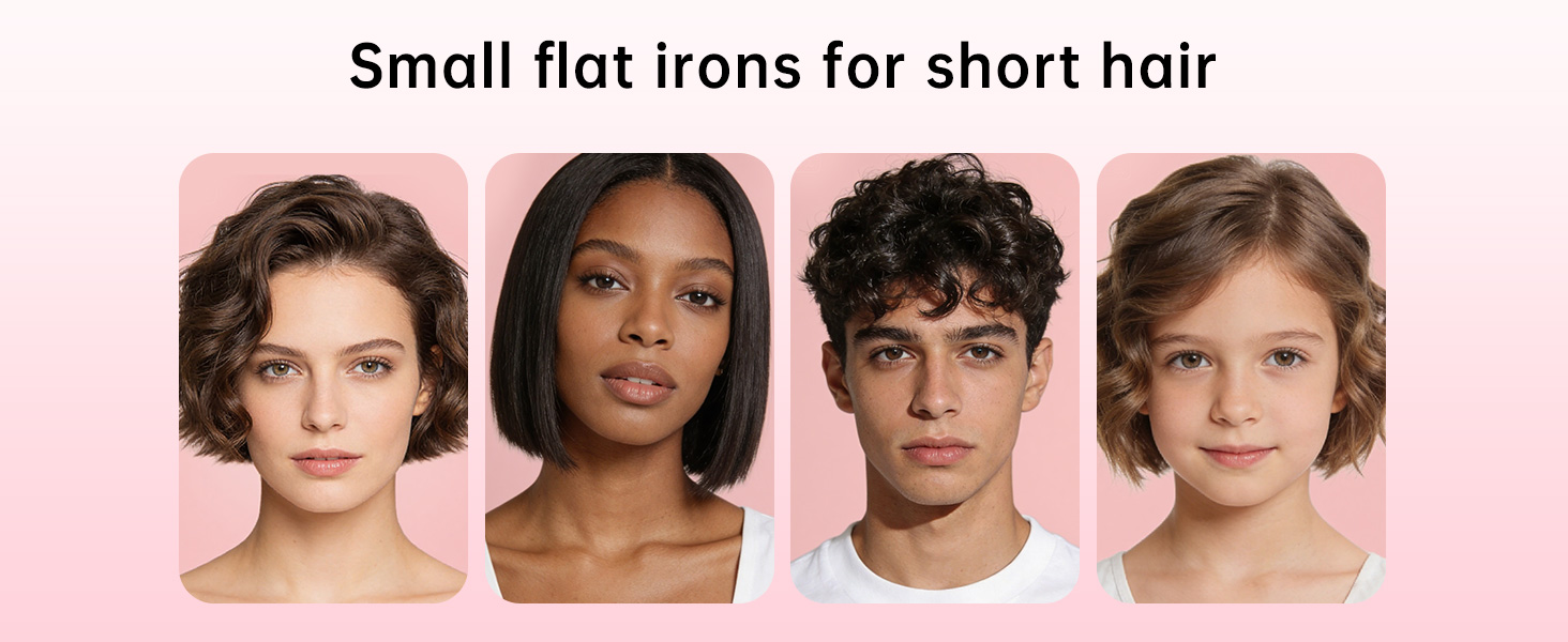 small flat irons for short hair