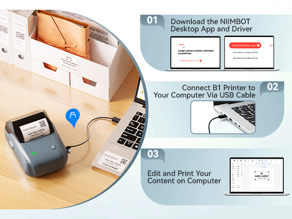 niimbot b1 label maker