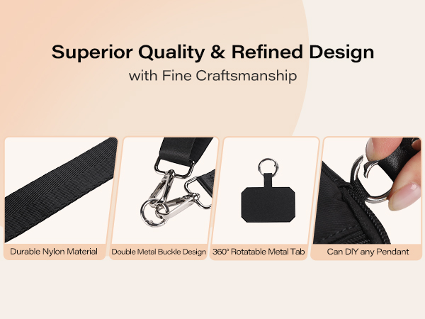 cell phone strap crossbody