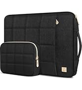 DOMISO 15.6 Inch Laptop Sleeve Portable Bag Protective Carrying Case Bag with Accessories Pouch f...