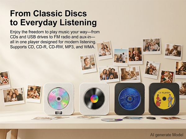 bluetooth cd player for home