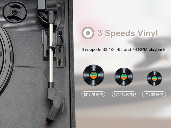 9 in 1 Record Player