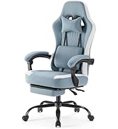 NEWBULIG Gaming Desk Chair - High Back Computer Office Chair with Footrest and Headrest, Comfy Er...