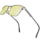 YIMI Blue Light Blocking Glasses Gaming Computer Eyeglasses for Women and Men Anti Glare UV Prote...