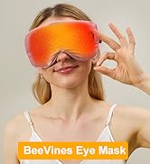 beevines cordless heated eye mask