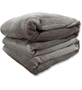 Tefici Heated Blanket Queen Size with Dual Control,Soft Flannel Electric Blanket Queen,Fast Heati...