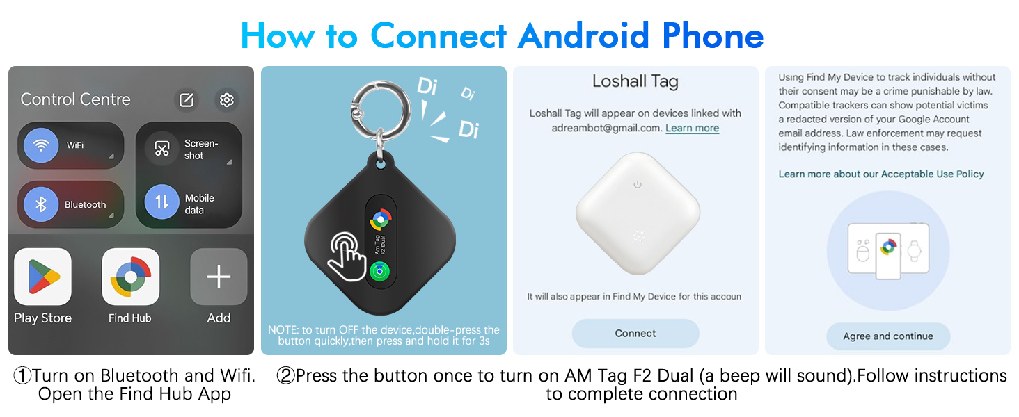 iOS and Android Keys Finder Item Locator