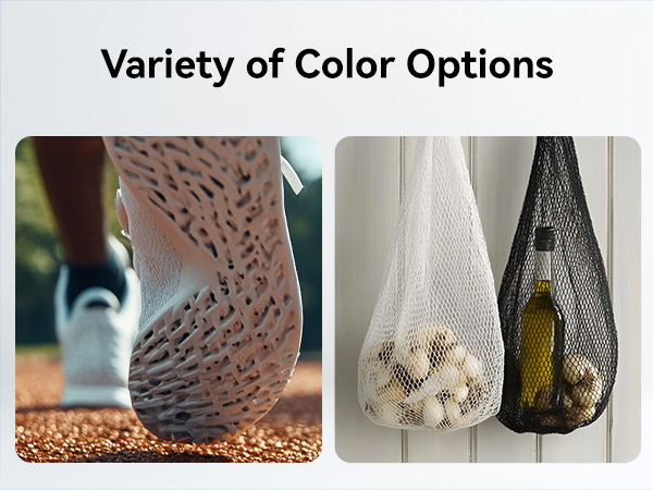a variety of color options for shoes