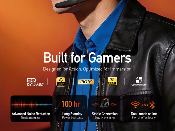 wireless headphones with mic