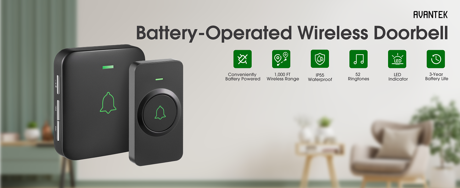 BA-11 wireless doorbell