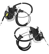 2 Set Rear Driver &amp; Passenger Side Door Lock Actuator Latch Assembly for 2008 2009 2010 2011 2012...