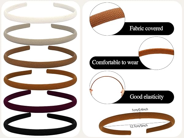 Thin Headbands For Women Girls