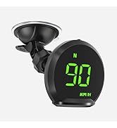 GPS Speedometer HUD, Head Up Display for Cars with Digital Speedometer for Car MPH, Travel Direct...