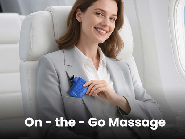 Mini Massage Gun Portable Percussion Muscle Travel Massager Gun