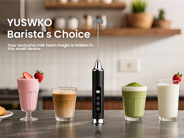 Milk Frother Wand for Coffee,
