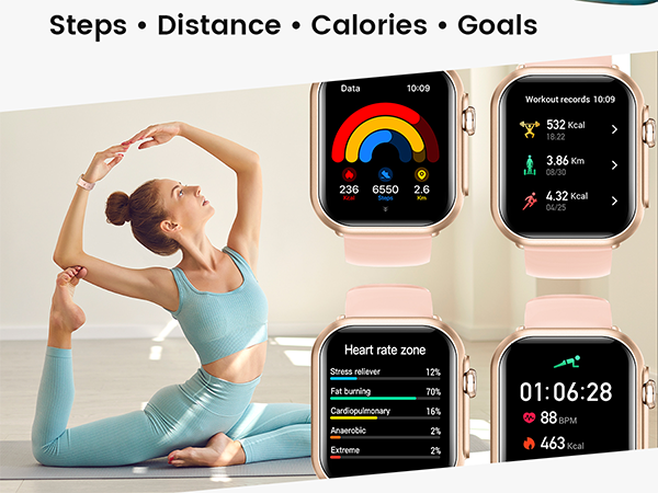 smart watches for women smartwatches android watch fitness trackers smart watch for android phones 