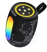 Bluetooth Speaker with Lights, Portable Wireless Speaker, Loud Stereo Sound, IPX5 Waterproof, TWS...