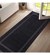 Oiilores Washable Runner Rug, Dirt Trapper Door Mat Indoor Entrance with Non-Slip Rubber Backing,...